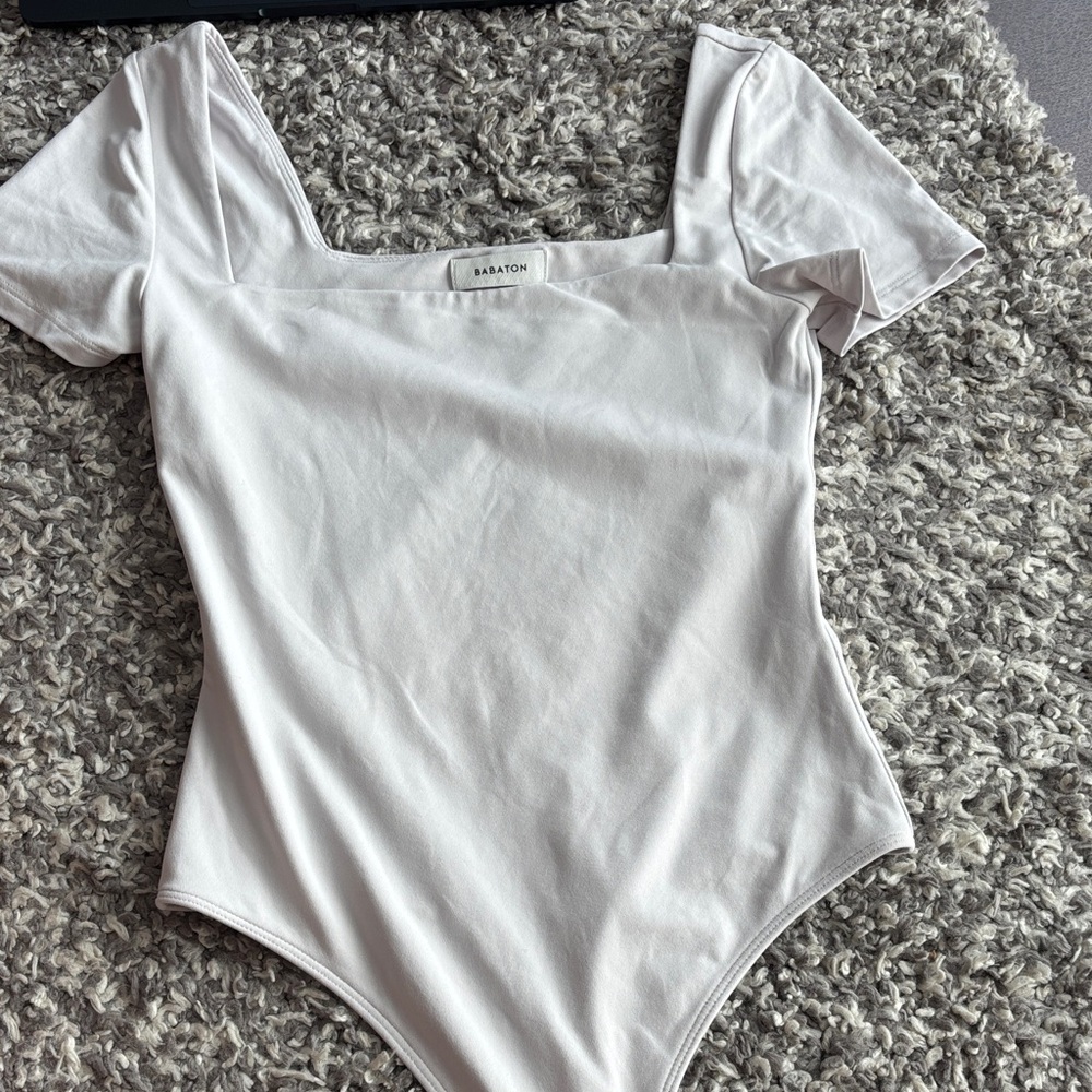 Aritzia White Bodysuit
